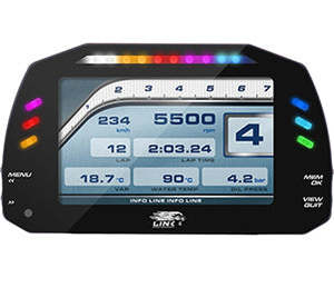 Driver Displays Driver Displays: LINK MXS Strada 5-inch Dash - Race Edition