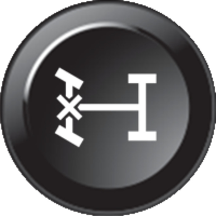 Can Keypads Keypad Button Inserts: CAN Keypad Insert - Diff Lock Front