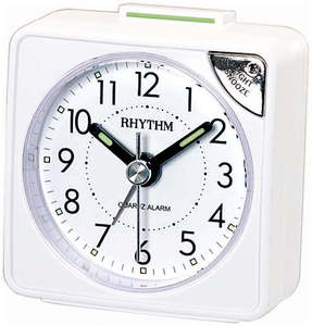 Rhythm: Rhythm Alarm Clock - White