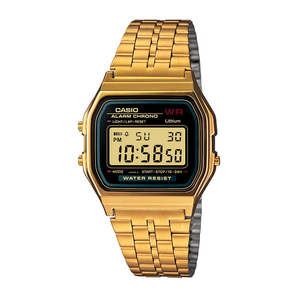 Kids Watches: Casio Vintage Digital Watch Gold & Black