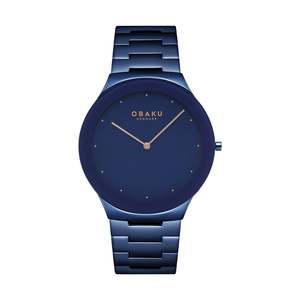 Obaku Watches: Obaku Spejl - Blue