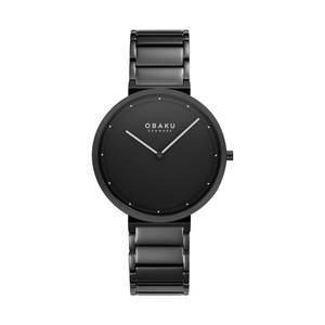 Obaku Watches: Obaku Klip - Dark