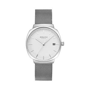 Obaku Watches: Obaku Felt Lille- Steel