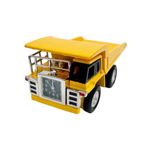 Collectable Clocks: Clock Collectable - Yellow Truck