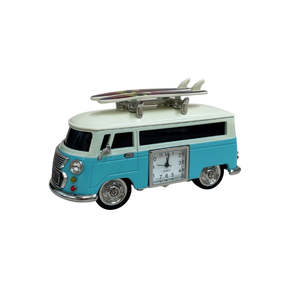 Collectable Clocks: Collectable Clock - Blue Kombi Van