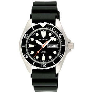 Olympic Classic 200m Dive Watch - Black