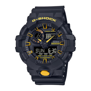 Brands: Casio G-Shock Watch GA-700CY-1ADR - Black & Yellow
