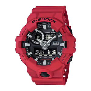 Brands: Casio G-Shock Watch GA700-4A - Red