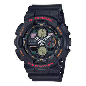 Casio G-Shock Watch GA-140-1A - Black & Red