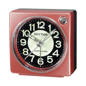 Rhythm Alarm Clock – Luminous Dial Red