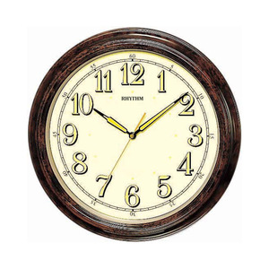 Brands: Rhythm Wall Clock 36cm - Super Luminous Dial