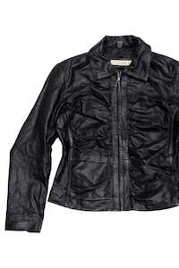 Jackets: #161 Excelled Cuir *leather jacket | c. 158 | size 10