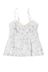 #22 Marilyn Monroe floral lace trim cami | c. 165 | size 8
