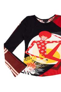 #46 Custo Barcelona rhinestoned top | c. 164 | size 10