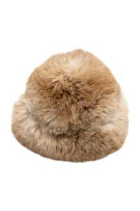Accessories: #224 Kamyhat Faux Fur Bucket Hat Beige | c. 171