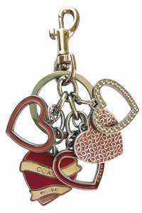 Accessories: #13 Coach Keychain Charm Red | c. 170