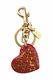 #9 Coach Accessory Keychain / Bag Charm Red | c. 170