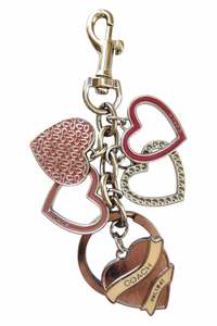 #8 Coach Keychain / Bag Charm Gold | c. 170