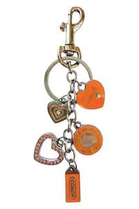 #7 Coach Keychain Charm Orange | c. 170