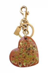 Accessories: #6 Coach Accessory Keychain / Bag Charm Brown | c. 170