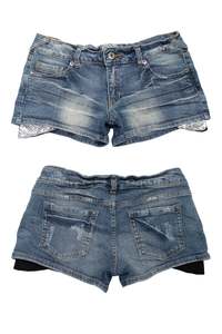 #85 Denim Shorts Blue | c. 172 | Size 8
