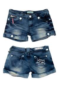 Bottoms: #96 Tbwin Jeans Denim Shorts Blue | c. 172 | Size 8