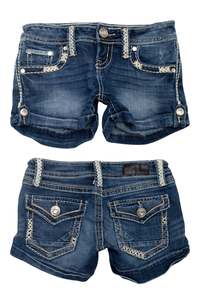 #93 Scorpio Denim Shorts Blue | c. 172 | Size 4/6