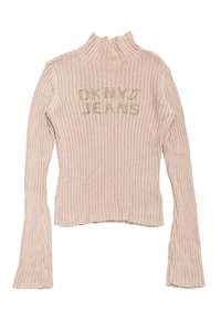 Jumpers: Dkny Jeans Sweater Beige | c. 168 | Size 8