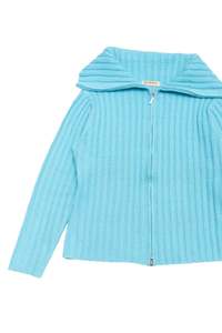 Jumpers: Wewell Zip-up Cardigan Blue | c. 168 | Size 10/12