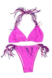 Swimwear: Hang Loose Store Bikini Pink | c. 168 | Size 14