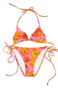 Swimwear: Golden Lady Beachwear Bikini Pink | c. 168 | Size 10