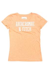 Baby Tees: #26 Abercrombie & Fitch T-shirt Orange | c. 171 | Size 8
