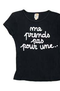 #39 Jen S Sportswear Short Sleeve T-shirt Black | c. 171 | Size 10