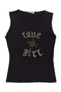 Baby Tees: Nki Sleeveless Top Black | c. 168 | Size 10
