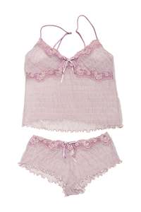 #72 Perfects Lingerie Camisole & Shorts Set Pink | c. 172 | Size 8/10