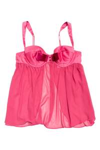 Lingerie: #96 Victoria’s Secret Babydoll Camisole Pink | c. 171 | Size 10 / 14C Bra
