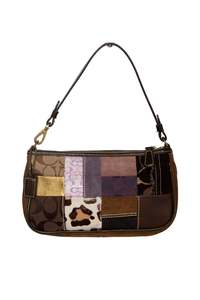 Bags: #191 Leather Coach Demi Bag Brown | c. 172