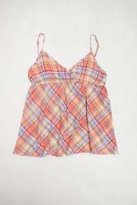 #30 Babydoll Camisole Top Orange | c. 172 | Size 10
