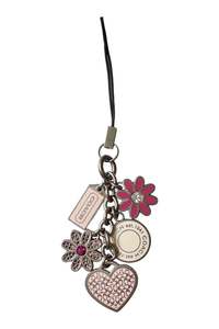 Accessories: #158 Coach Charm Strap Pink | c. 169