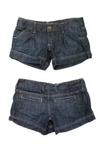 Bottoms: #133 Mossimo Supply Co. Denim Shorts Dark Wash Blue | c. 174 | Size 8