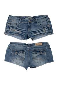 #135 Almost Famous Denim Shorts Medium Blue Wash | c. 174 | Size 12
