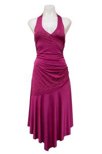 Dresses: #275 Napoli Halter Dress Pink | c. 174 | Size 8