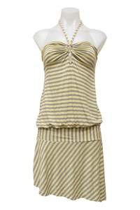 #276 Halter Dress Yellow | c. 174 | Size 6