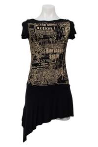 #279 Morgan De Toi dress Black | c. 174 | Size 8