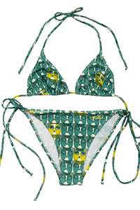 Swimwear: #195 Killah Bikini Green | c. 174 | Size 8