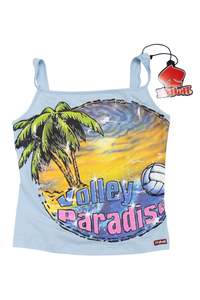 #68 Kilah Tank Top / Singlet Light Blue | c. 174 | Size 8