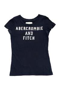 #227 Abercrombie & Fitch T-shirt Navy | c. 174 | Size 8