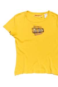 Baby Tees: #230 Miss Sixty T-shirt Yellow | c. 174 | Size 8/10