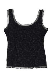 Lingerie: #240 Papillon Blanc Cami Top Black | c. 174 | Size 8