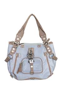 Bags: #264 Principessa George Gina & Lucy Shoulder Bag Blue | c. 174